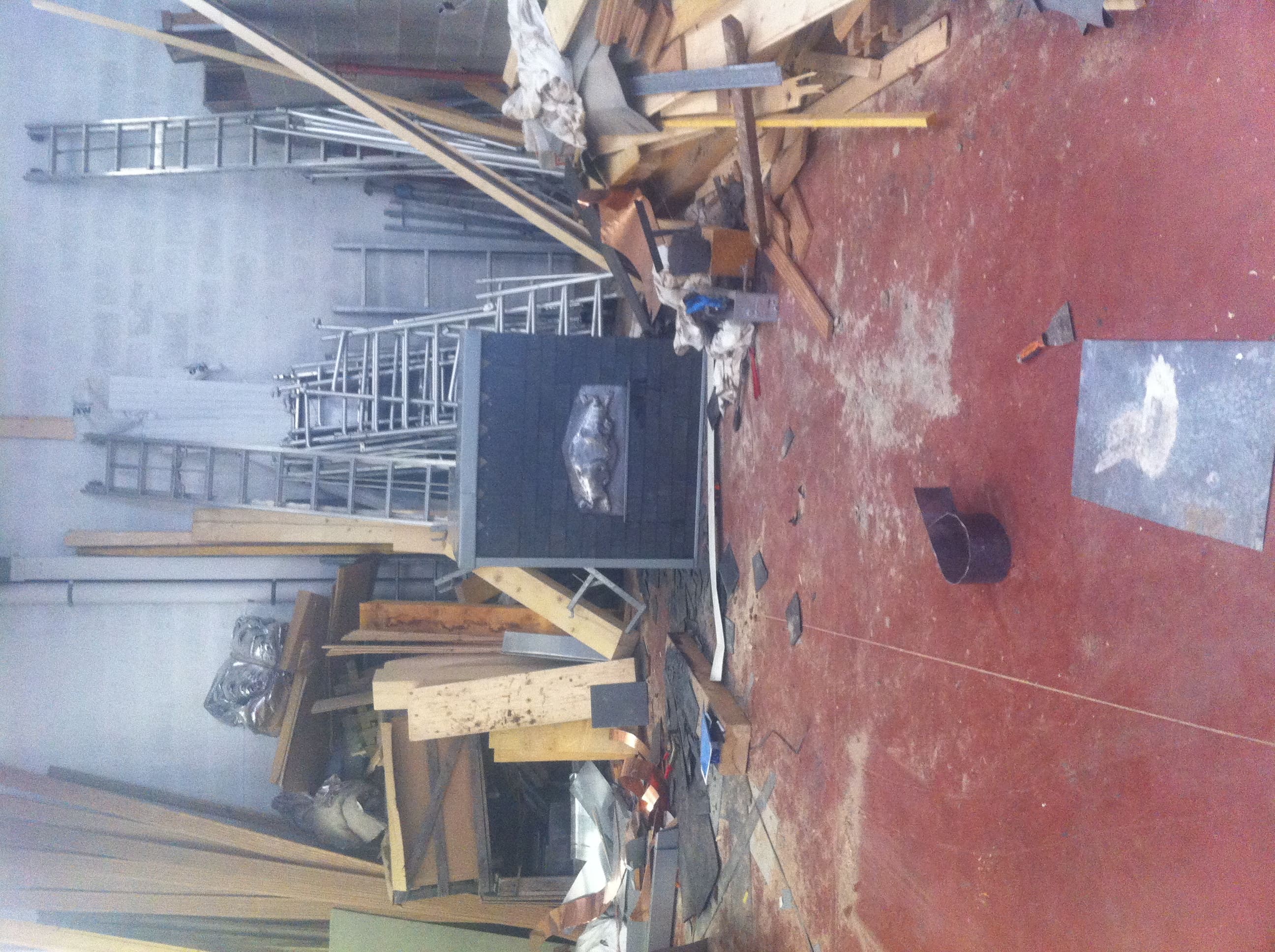 Bar avec motif plomb